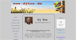 Desktop Screenshot of djtoz.de